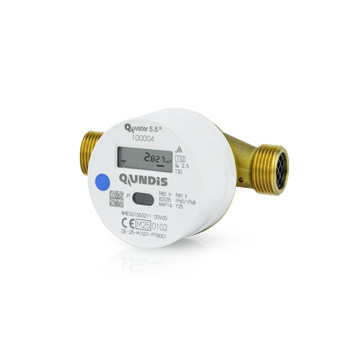 Q water 5.5 R Elektronischer Verschraubungs-Wasserzähler 110mm