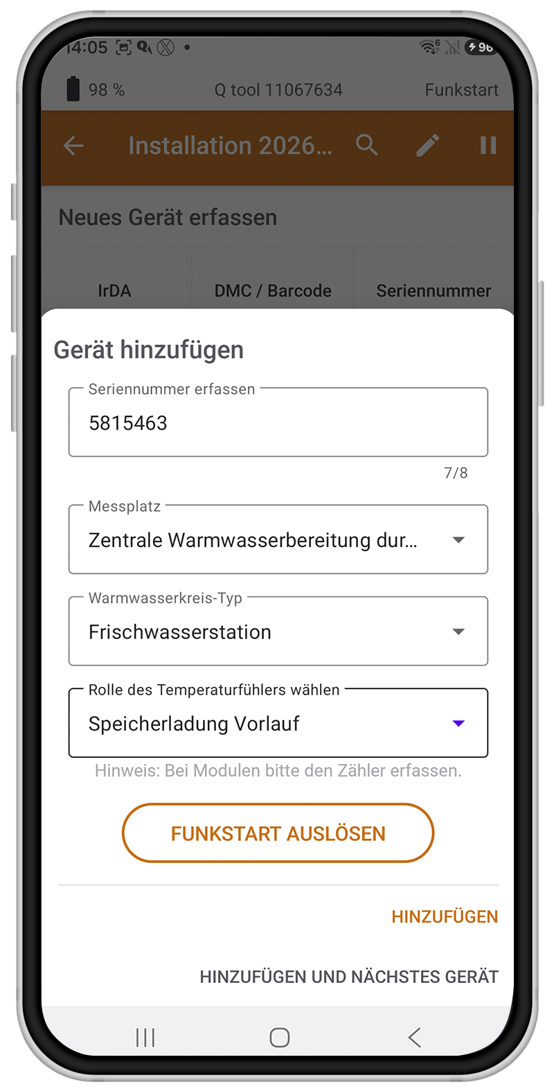 Warmwasseraufbereitung